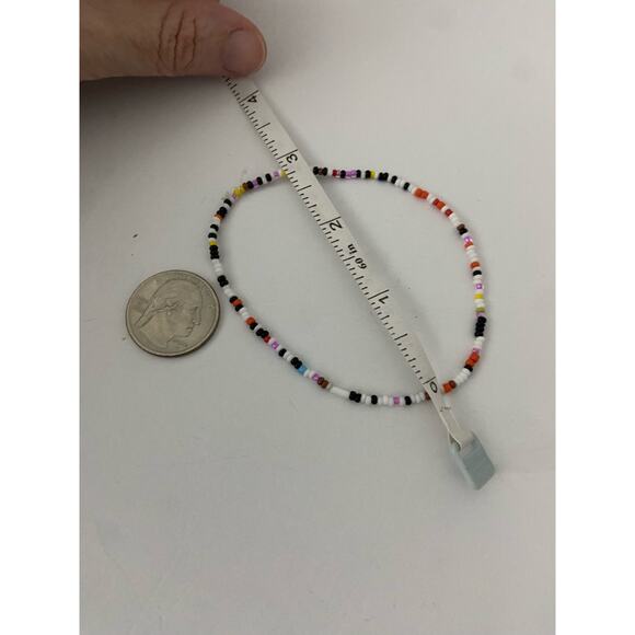 colorful seed bead bracelet - Picture 4 of 4